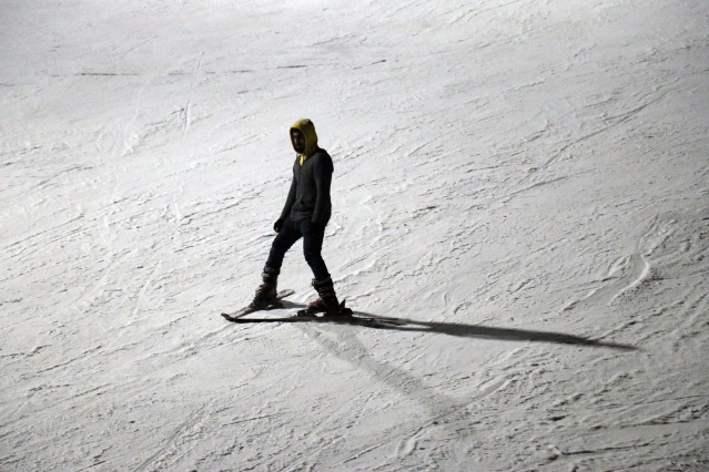 Küpkıran Kayak Merkezi'nde gece kayak keyfi 17