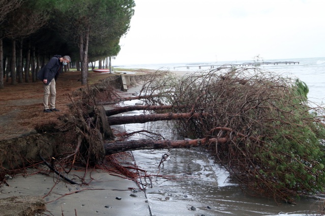 Karadeniz'de 3 metreyi bulan dalgalar tahribata yol açtı 4