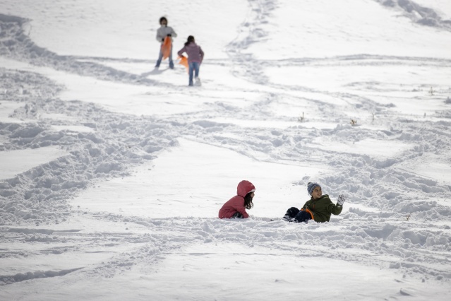 Antalya Saklıkent'te kayak keyfi yaşanıyor 12