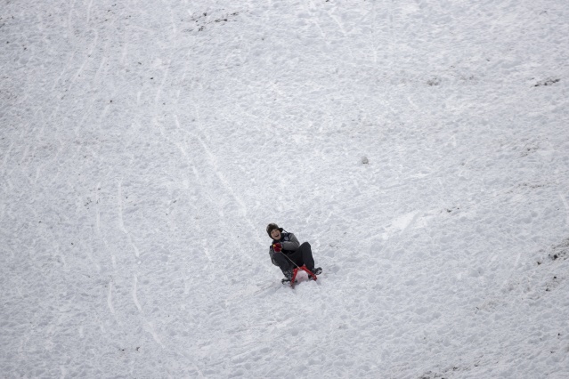 Antalya Saklıkent'te kayak keyfi yaşanıyor 9