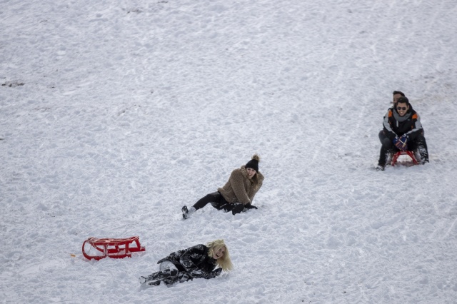 Antalya Saklıkent'te kayak keyfi yaşanıyor 6