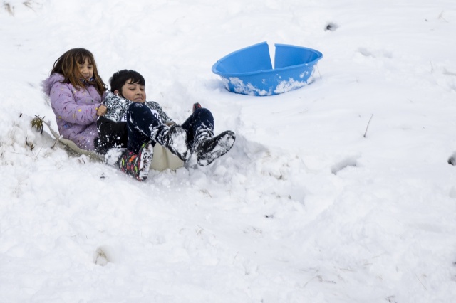 Antalya Saklıkent'te kayak keyfi yaşanıyor 1