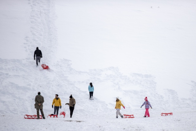 Antalya Saklıkent'te kayak keyfi yaşanıyor 5
