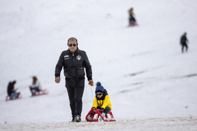 Antalya Saklıkent'te kayak keyfi yaşanıyor 7