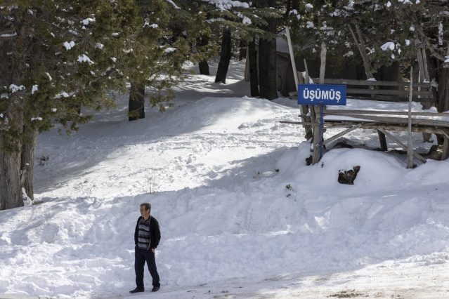 Antalya Saklıkent'te kayak keyfi yaşanıyor 17