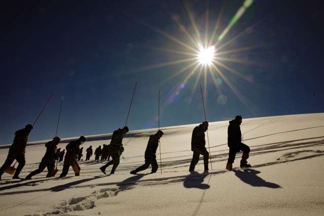 Van'da "çığ timi" afetlerle mücadeleye hazır 7