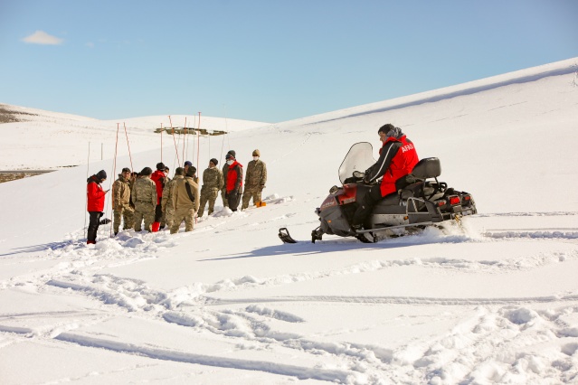 Van'da "çığ timi" afetlerle mücadeleye hazır 9
