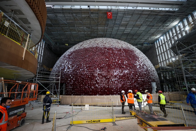 Atatürk Kültür Merkezi inşaatı sona yaklaşıyor 13