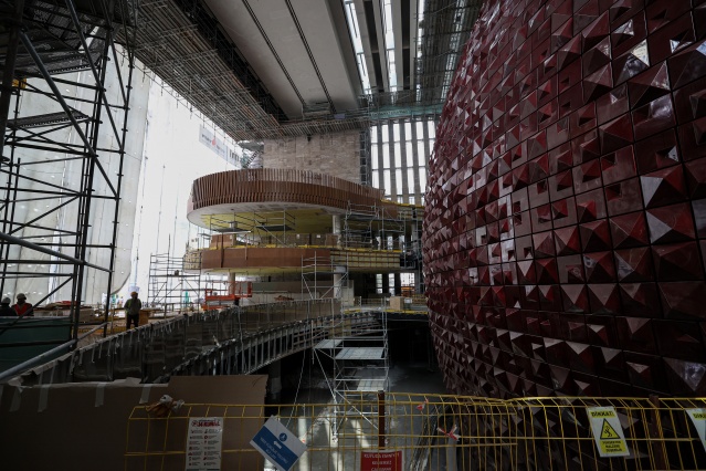 Atatürk Kültür Merkezi inşaatı sona yaklaşıyor 8