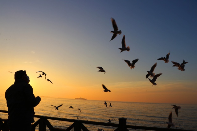 Tekirdağ'da gün doğumu 2