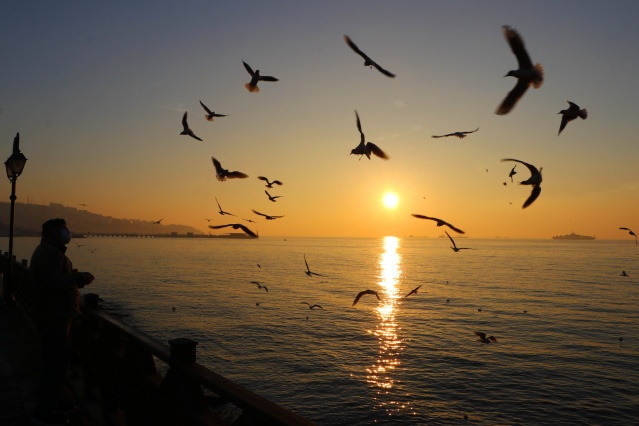 Tekirdağ'da gün doğumu 3