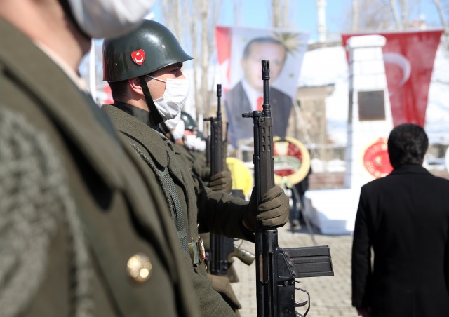 Erzurum'daki Alaca şehitleri 103. yılında törenle anıldı 1