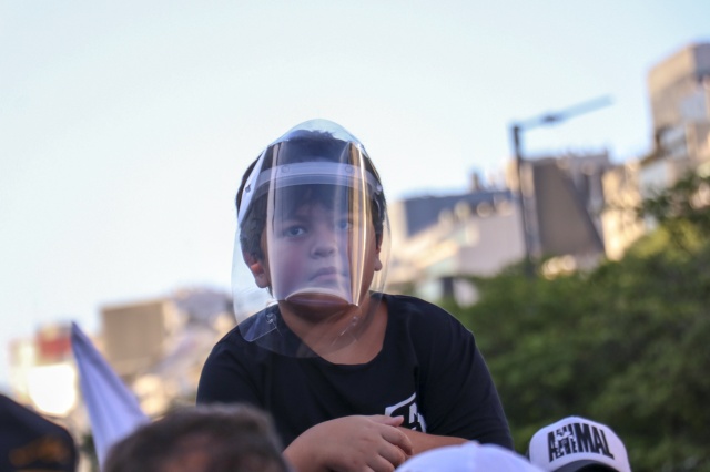 "Maradona'nın öldürüldüğü" iddiasıyla gösteri düzenlendi 1