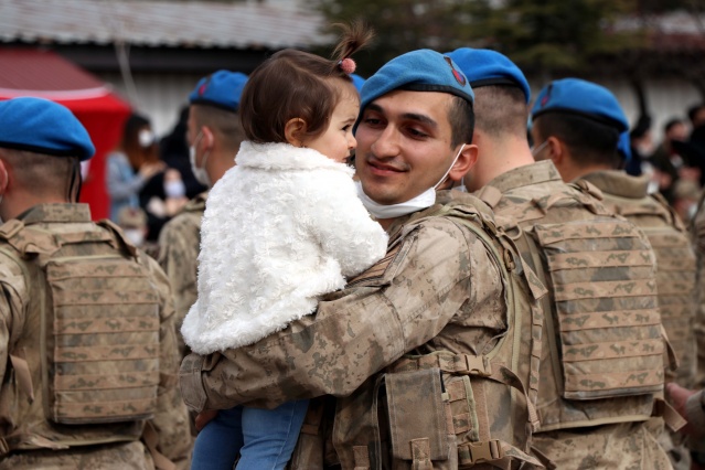 Afrin'de görev yapan komando birliği Elazığ'a döndü 1