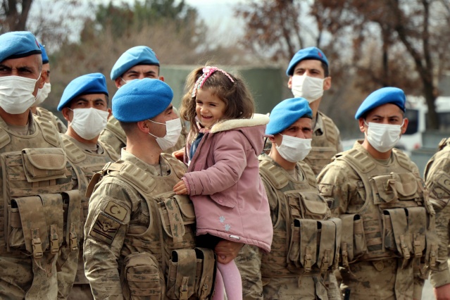 Afrin'de görev yapan komando birliği Elazığ'a döndü 2