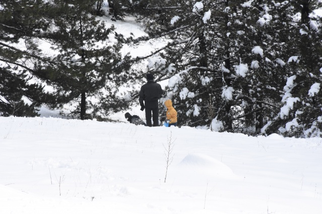 Muğla'nın yüksek kesimlerine kar yağdı 4