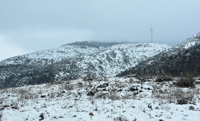 Muğla'nın yüksek kesimlerine kar yağdı 11