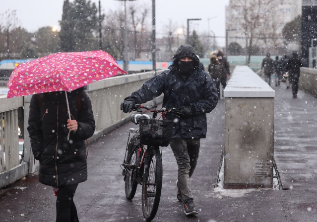 İstanbul'da kar yağışı 6