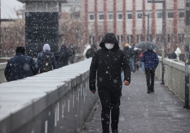 İstanbul'da kar yağışı 4