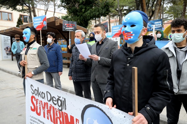Nevşehir'de İHH,  Çin'in Uygur Türklerine yönelik politikasını kınadı 3