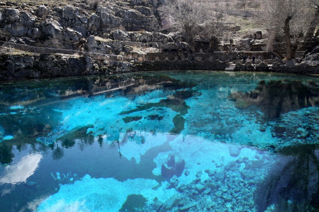 Sivas'ın "doğal akvaryumu" Gökpınar Gölü her mevsim ziyaretçilerini ağırlıyor 10