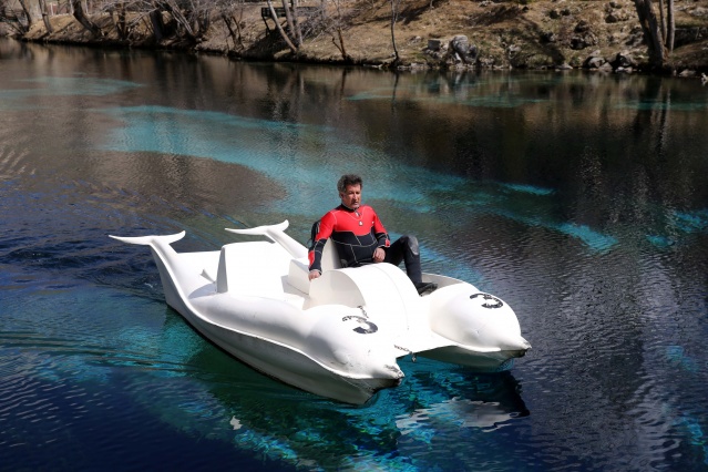 Sivas'ın "doğal akvaryumu" Gökpınar Gölü her mevsim ziyaretçilerini ağırlıyor 5