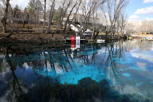 Sivas'ın "doğal akvaryumu" Gökpınar Gölü her mevsim ziyaretçilerini ağırlıyor 11