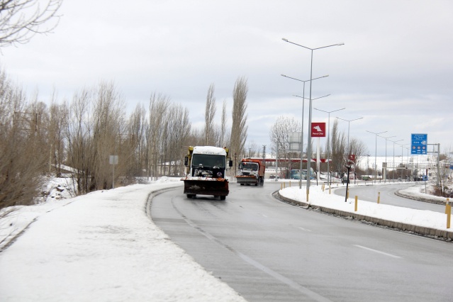 Sivas'ta kar yağışı 4