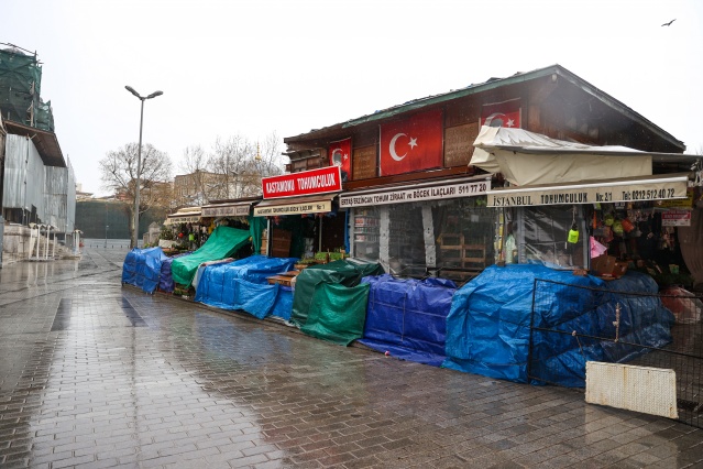 İstanbul'da sokağa çıkma kısıtlaması 14