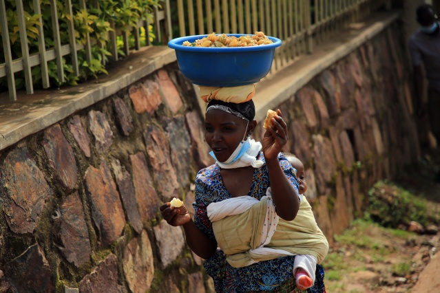 Ruanda'nın başkenti Kigali'de günlük yaşam 14