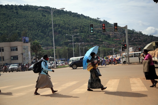 Ruanda'nın başkenti Kigali'de günlük yaşam 13