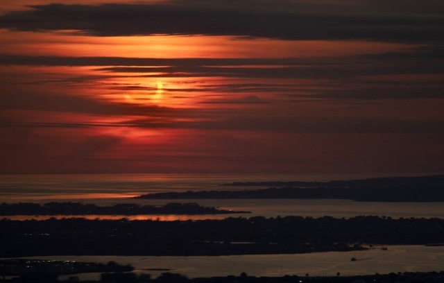 'Ateş Çemberi' Güneş Tutulması gerçekleşti 8