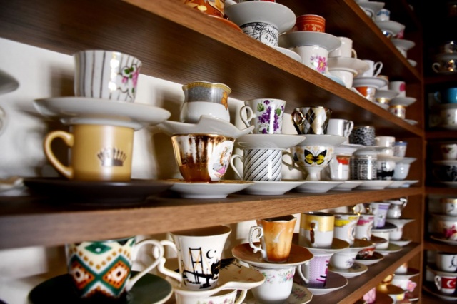 3 bin kahve fincanıyla koleksiyon 3