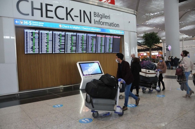 İstanbul Havalimanı'nda pandemi döneminin en yoğun günü 6
