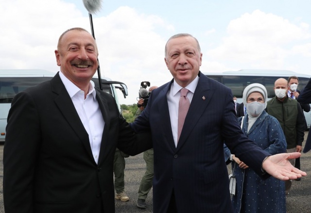 Cumhurbaşkanı Erdoğan'dan Azerbaycan’a tarihi ziyaret: Bir ilk yaşandı 6