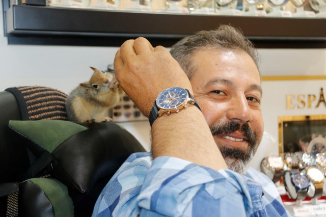 Binlerce liralık kasayı sincap koruyor 5