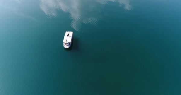 Hazar Gölü'nde su seviyesi düştü,  'Batık şehir' ortaya çıktı 5