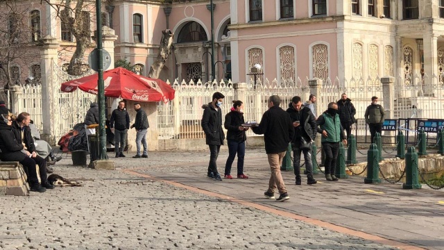 Ortaköy Sahili'ndeki yoğunluk dikkat çekti 6