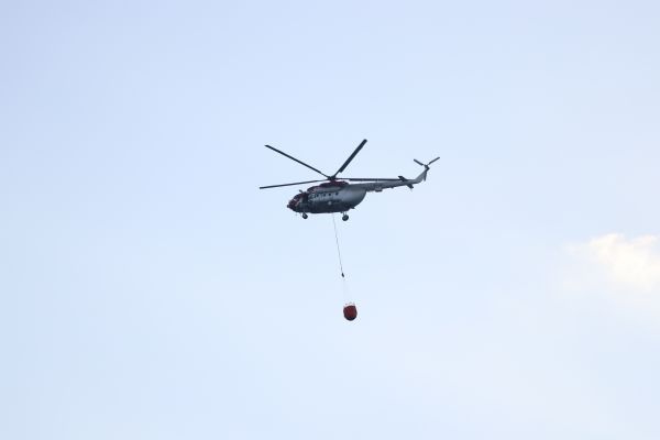 Marmara Adası'ndaki yangının boyutu gün ağarınca ortaya çıktı 1