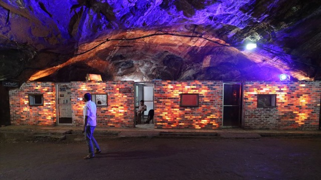 Pakistan'ın pembe tuz tünelleri 1