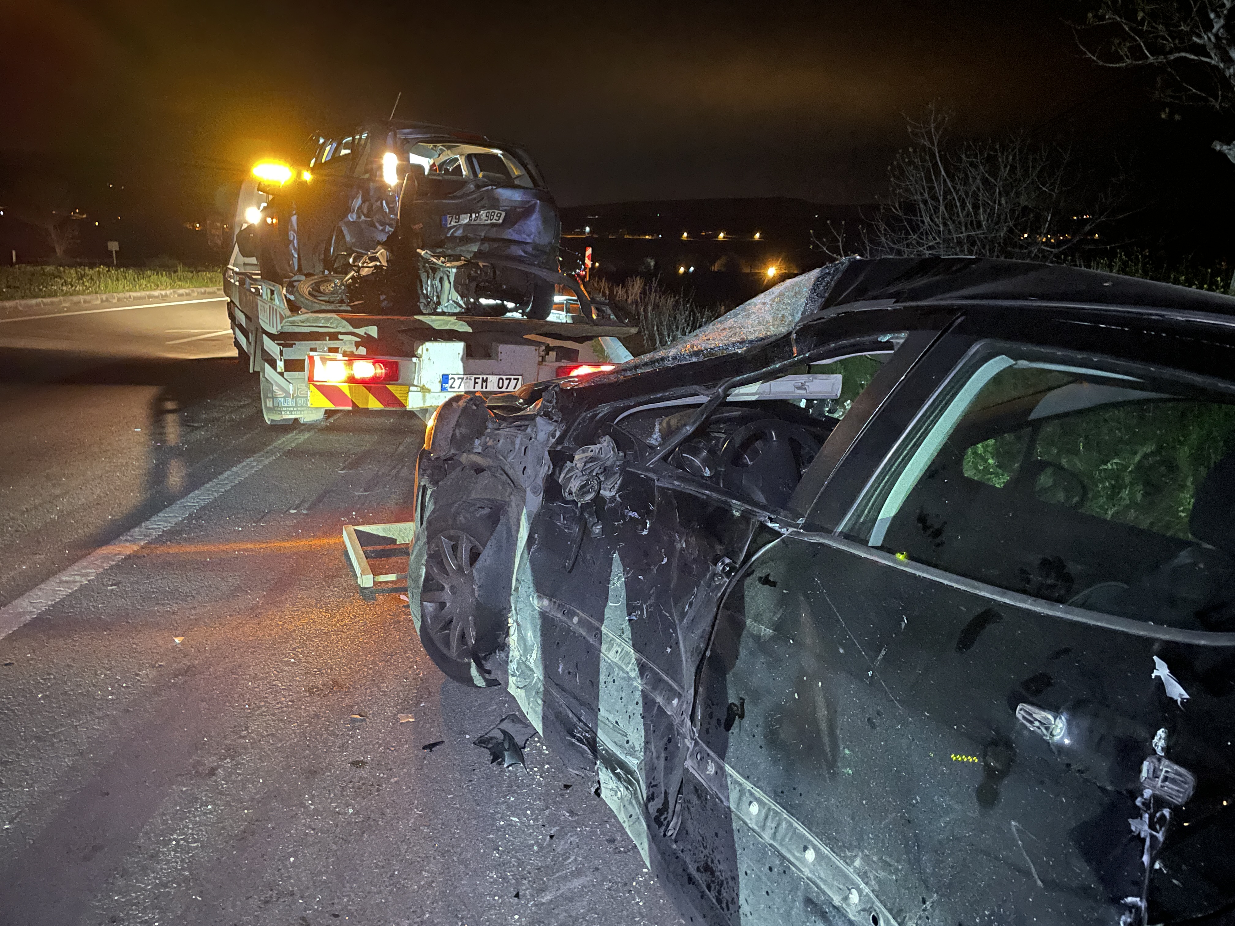 Gaziantep'te kaza: Yunus Emre Tabu ve Habib Kılıç öldü