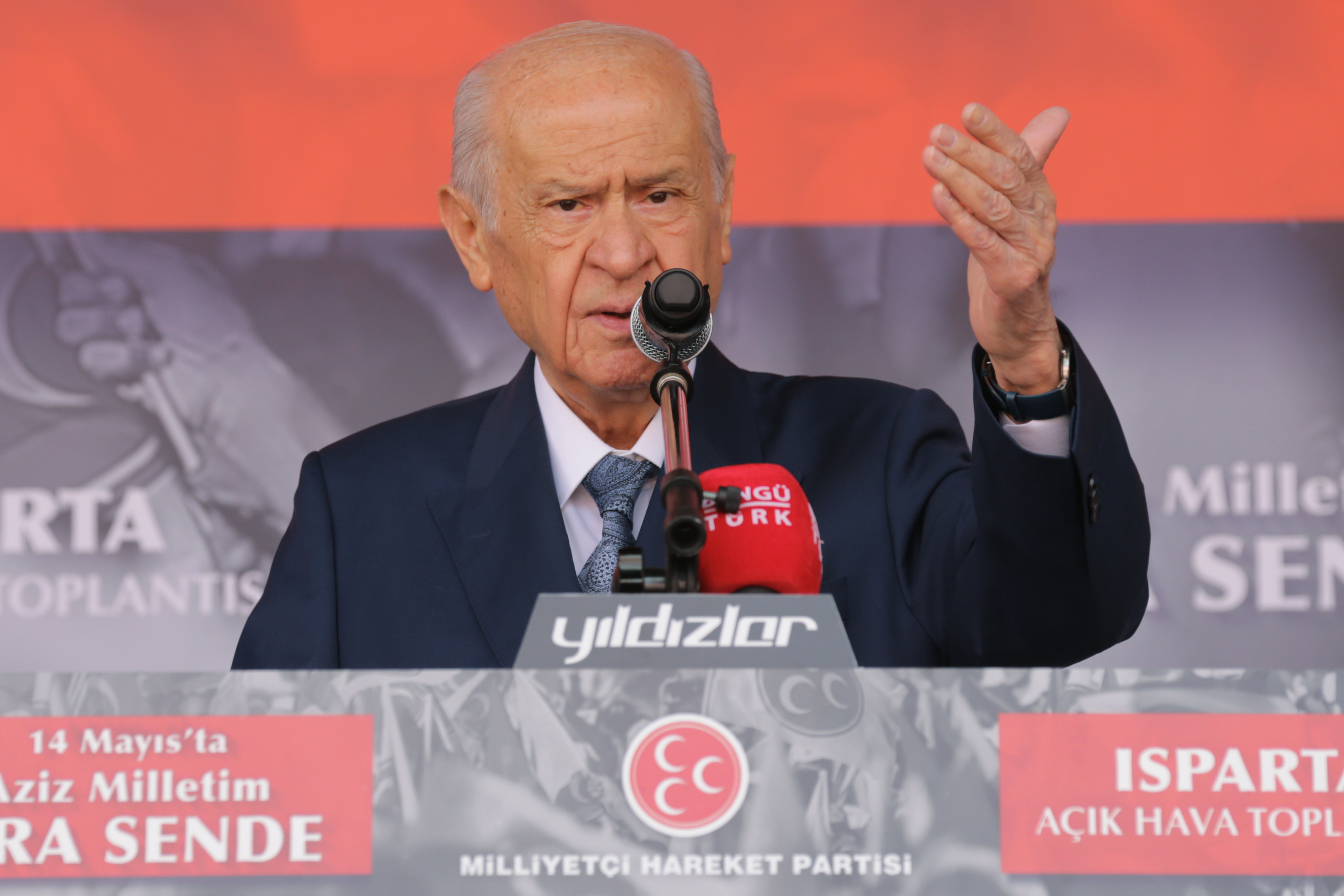 MHP Genel Başkanı Bahçeli'den Isparta'da çok sert açıklamalar,  çarpıcı iddialar