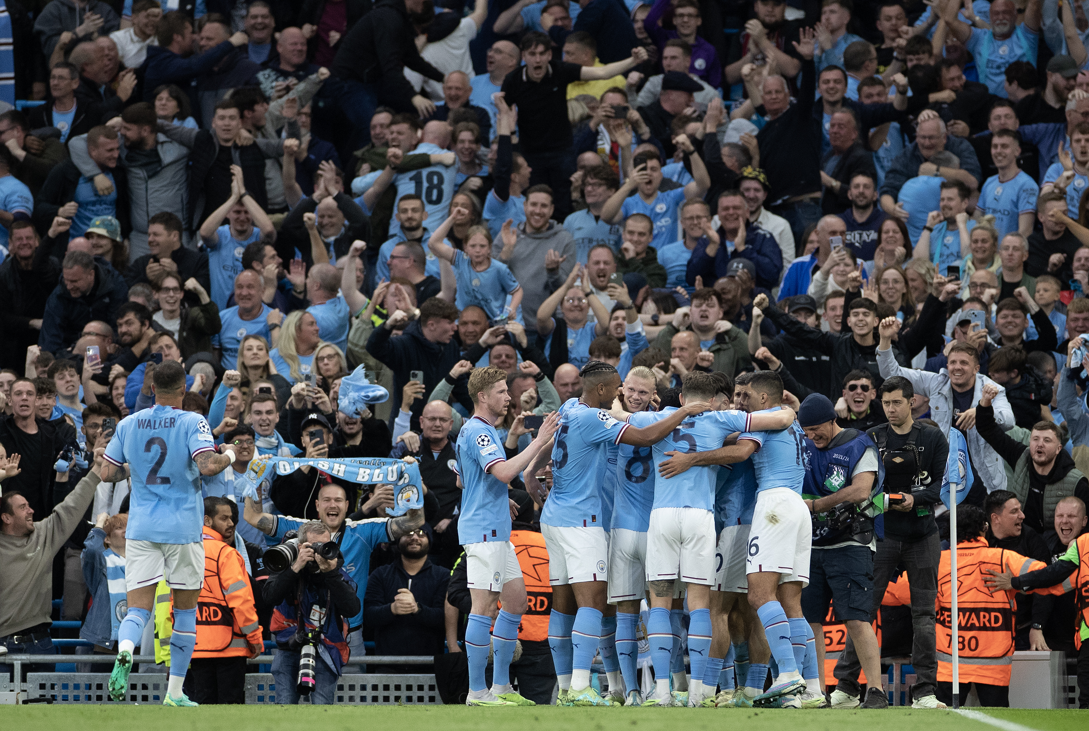 Manchester City İstanbul biletini aldı. Real Madrid'i yerle bir etti