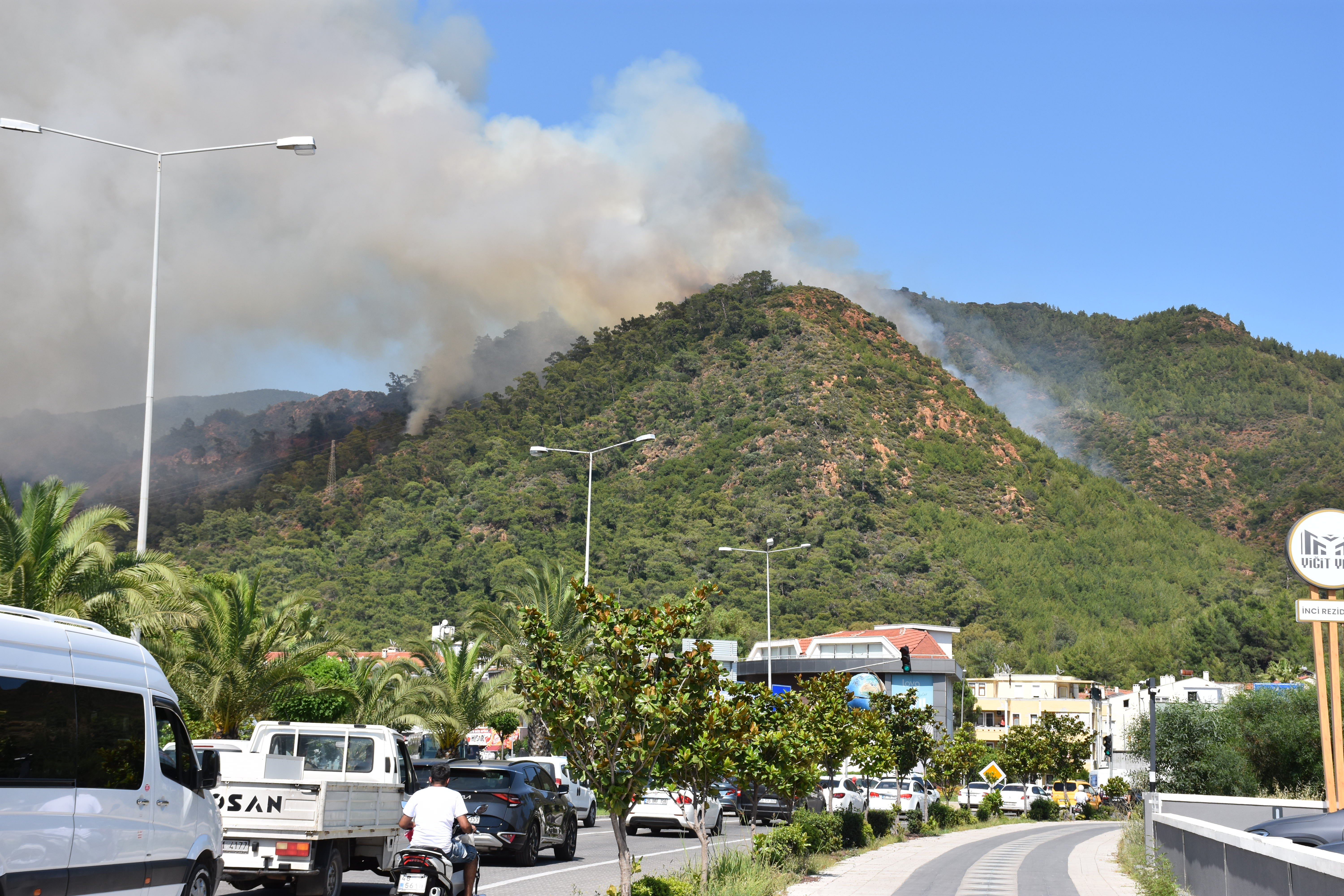 Marmaris'teki orman yangınının nedeni kan dondurdu. Yanmış ceset bulundu
