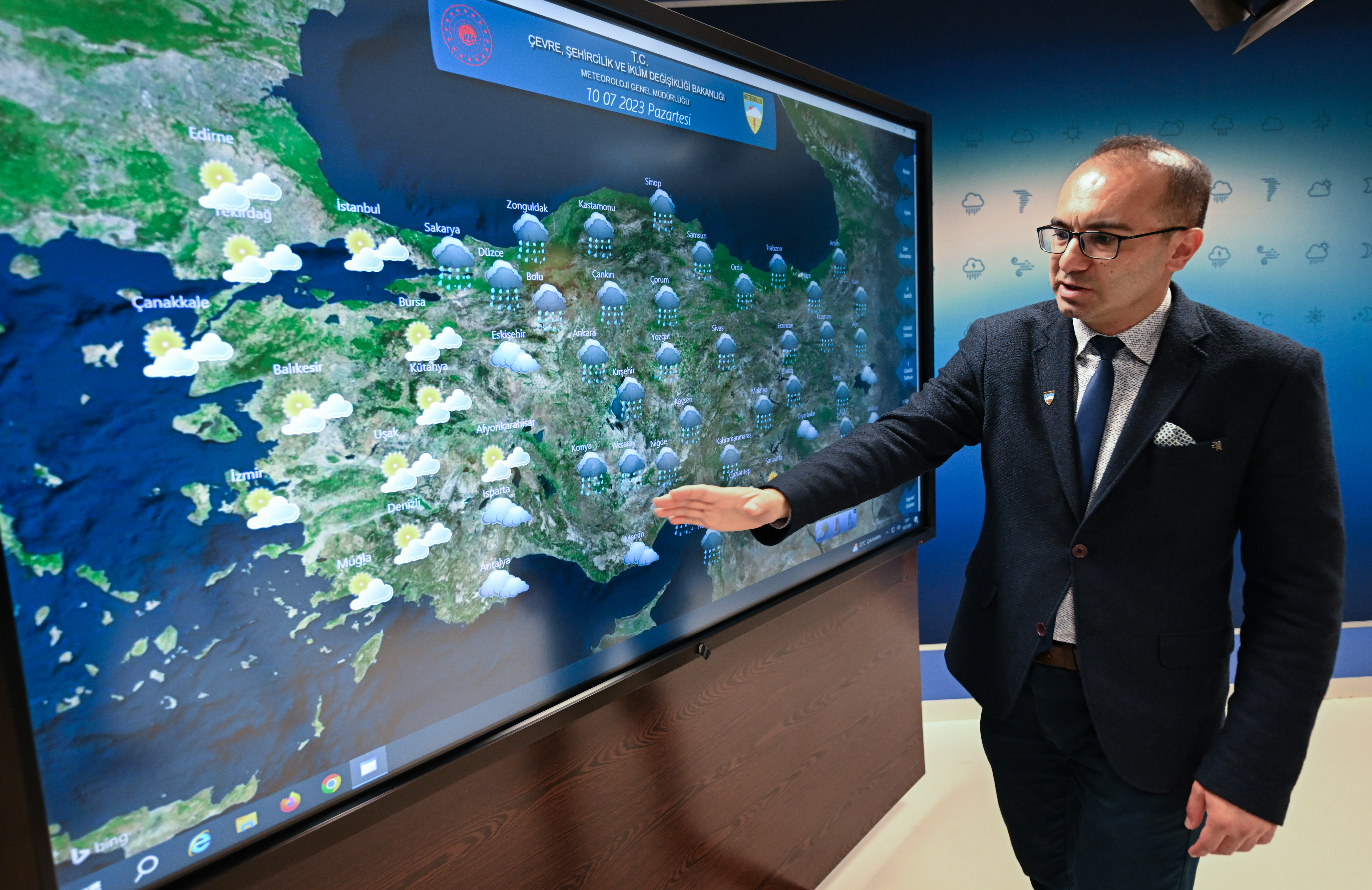 Meteoroloji uzmanı açıkladı: Yağışlar gidiyor,  sıcak hava geliyor. 45 dereceye yaklaşacak