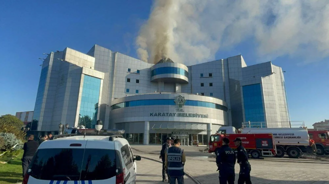 belediye binsaı yangın