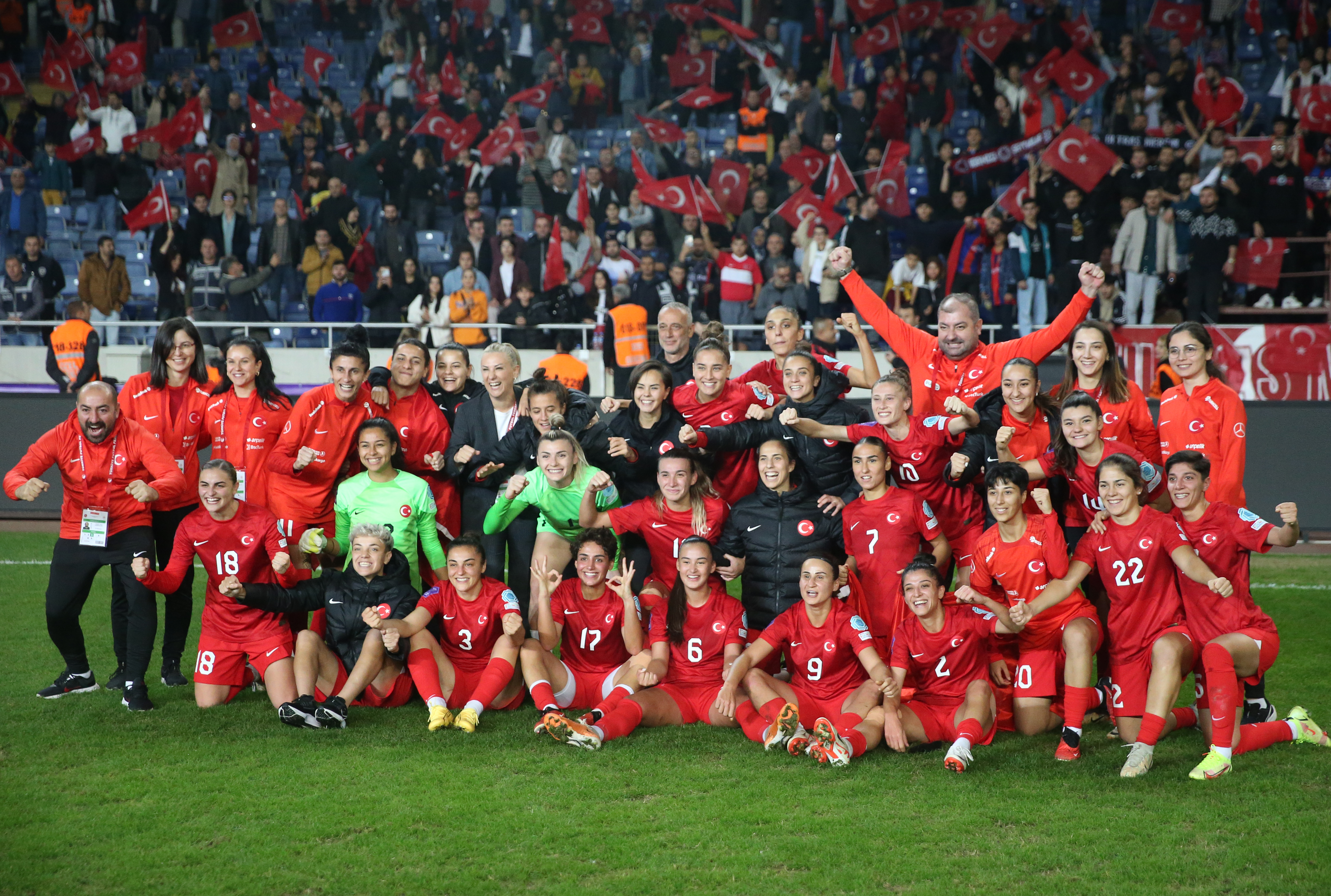 A Milli Takım Gürcistan'ı da gol yemeden yendi. 6'da 6 yaptı