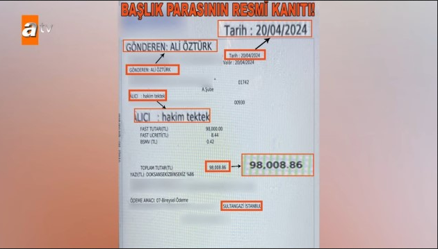 Başlık Parası Fatura