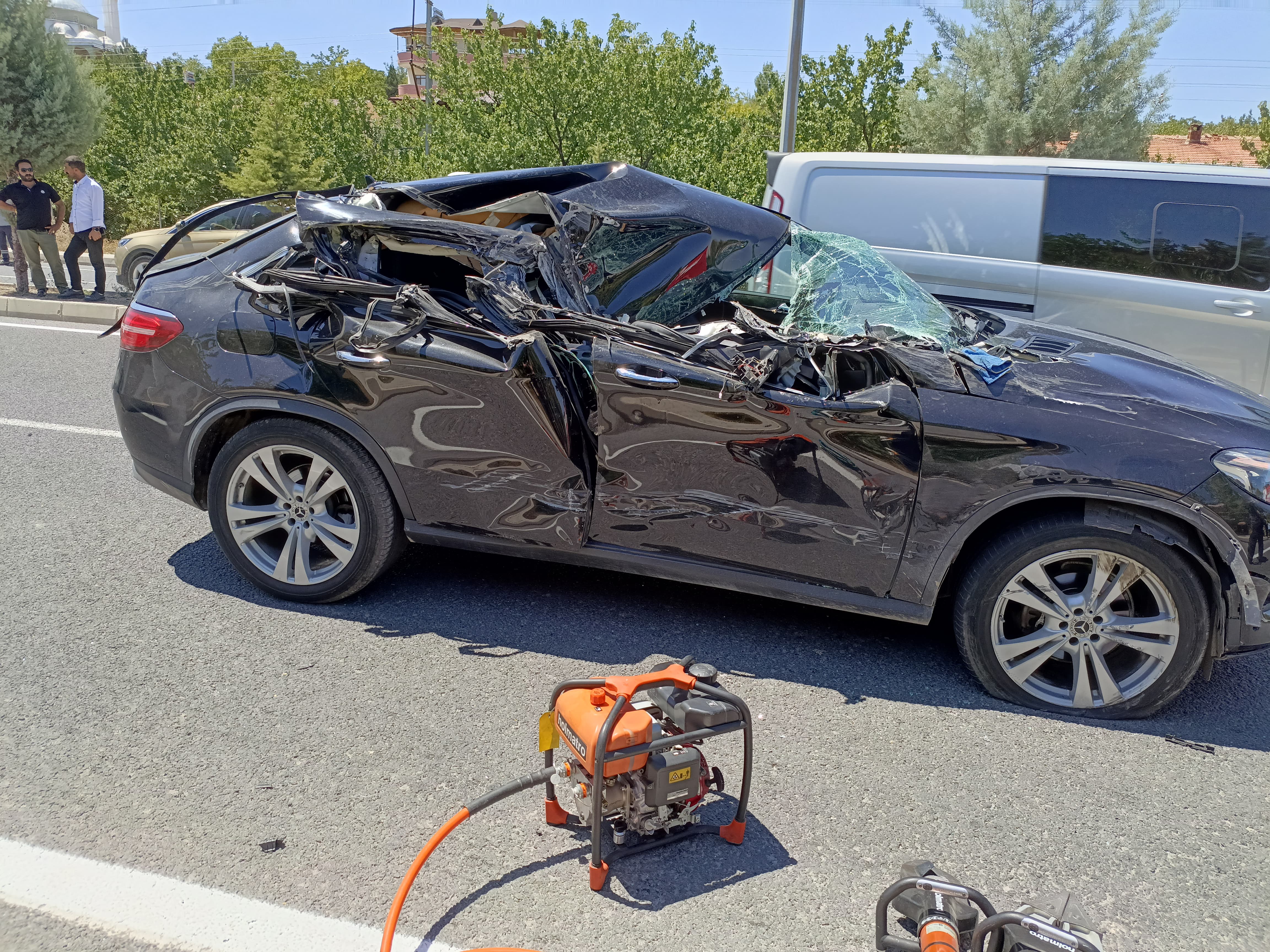 Malatya'da otomobil kamyona çarptı: Kıymet Özkan öldü