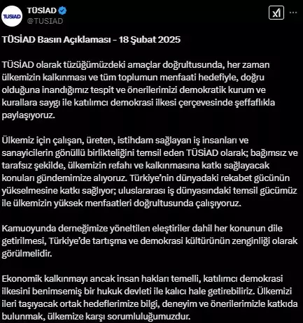 Tusiad Geri Adim Atmadi Sorusturma Sonrasi Ilk 18389043 7972 M